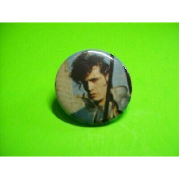 Adam Ant Vintage Original Metal Badge Pinback New Wave Adam And The Ants Antrap - Picture 3 of 3